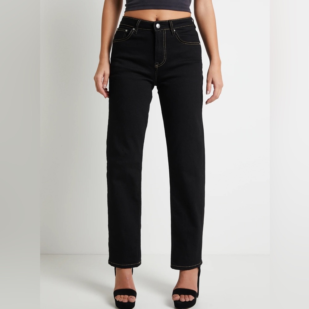 Pepe jeans x dua lipa straight leg jeans